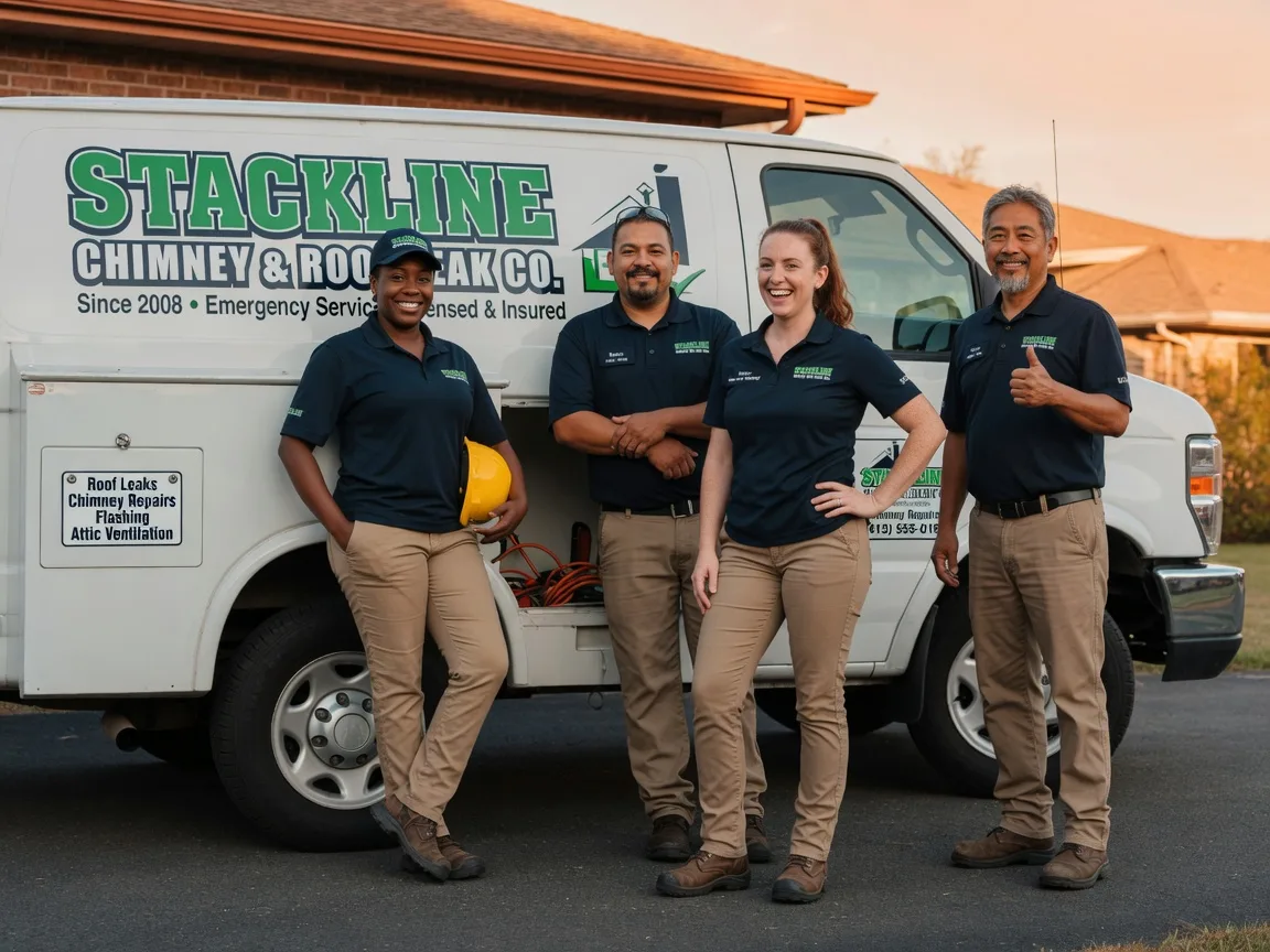 Chimney flashing repair company in Misenheimer, NC